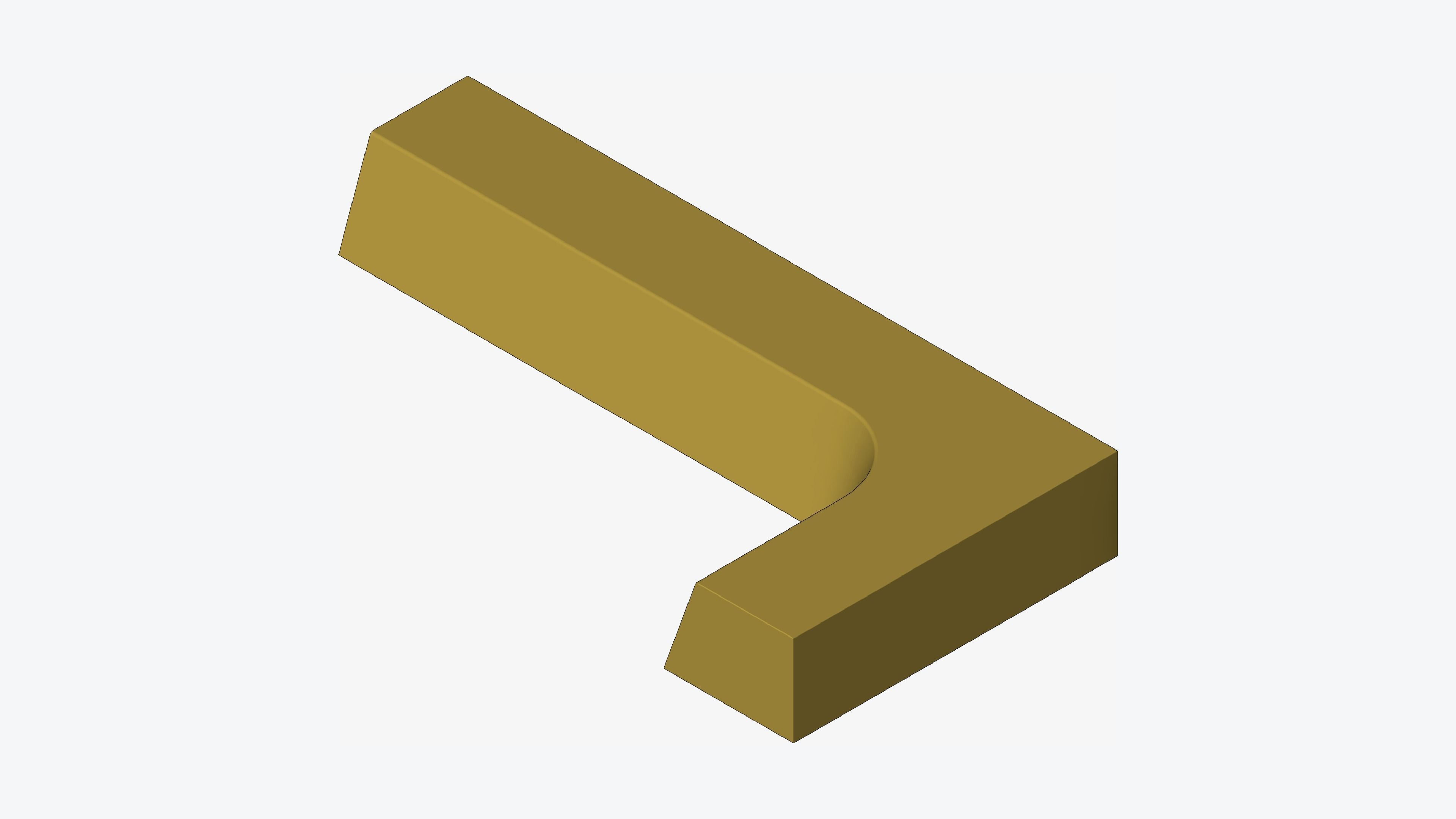 Seating - Contemporary - Three - Corner - Backrest - Right Low-poly 3D model_1