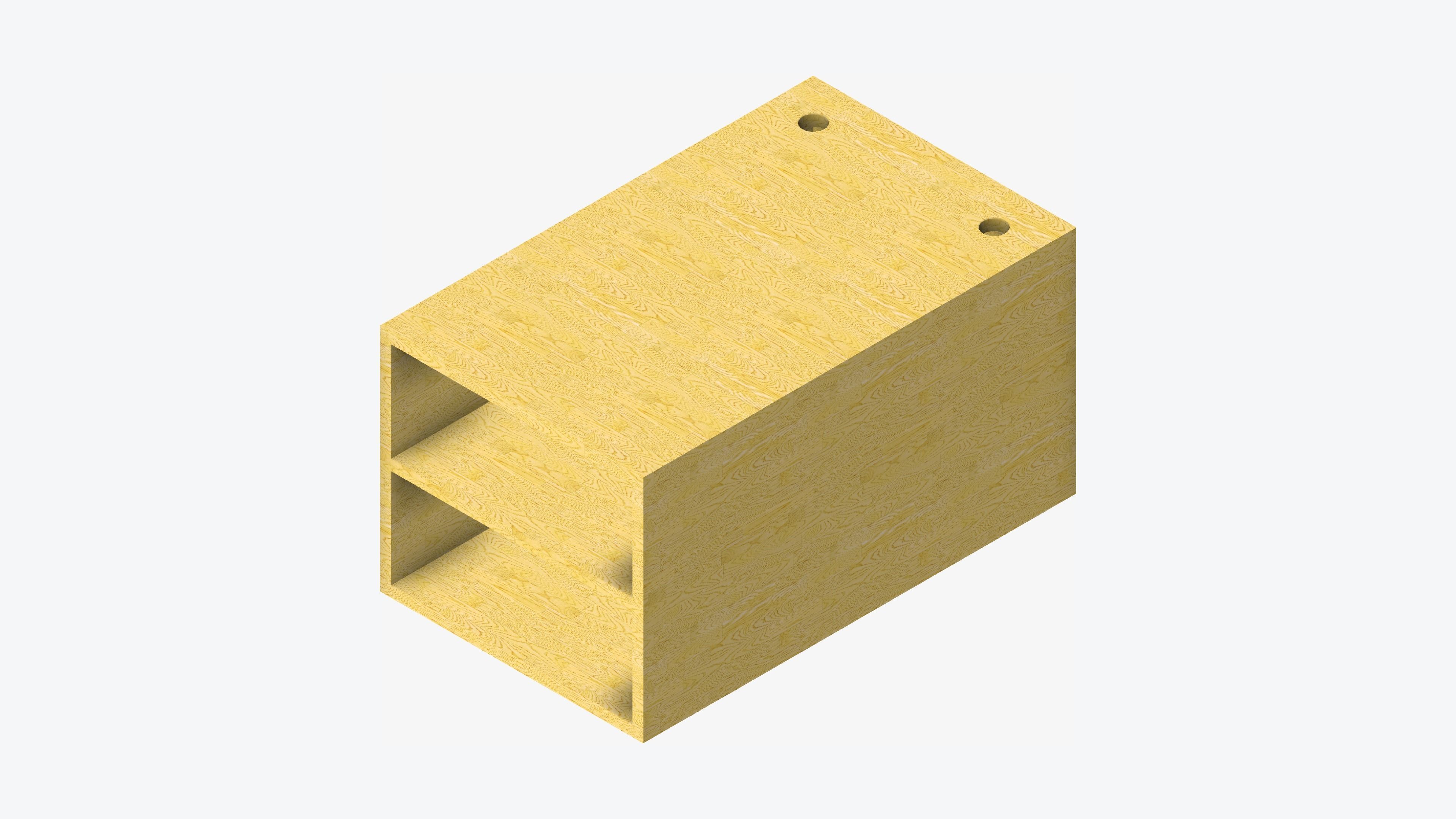 Furniture - Sofa - Contemporary - Flame - Central - Shelf Low-poly 3D model_6