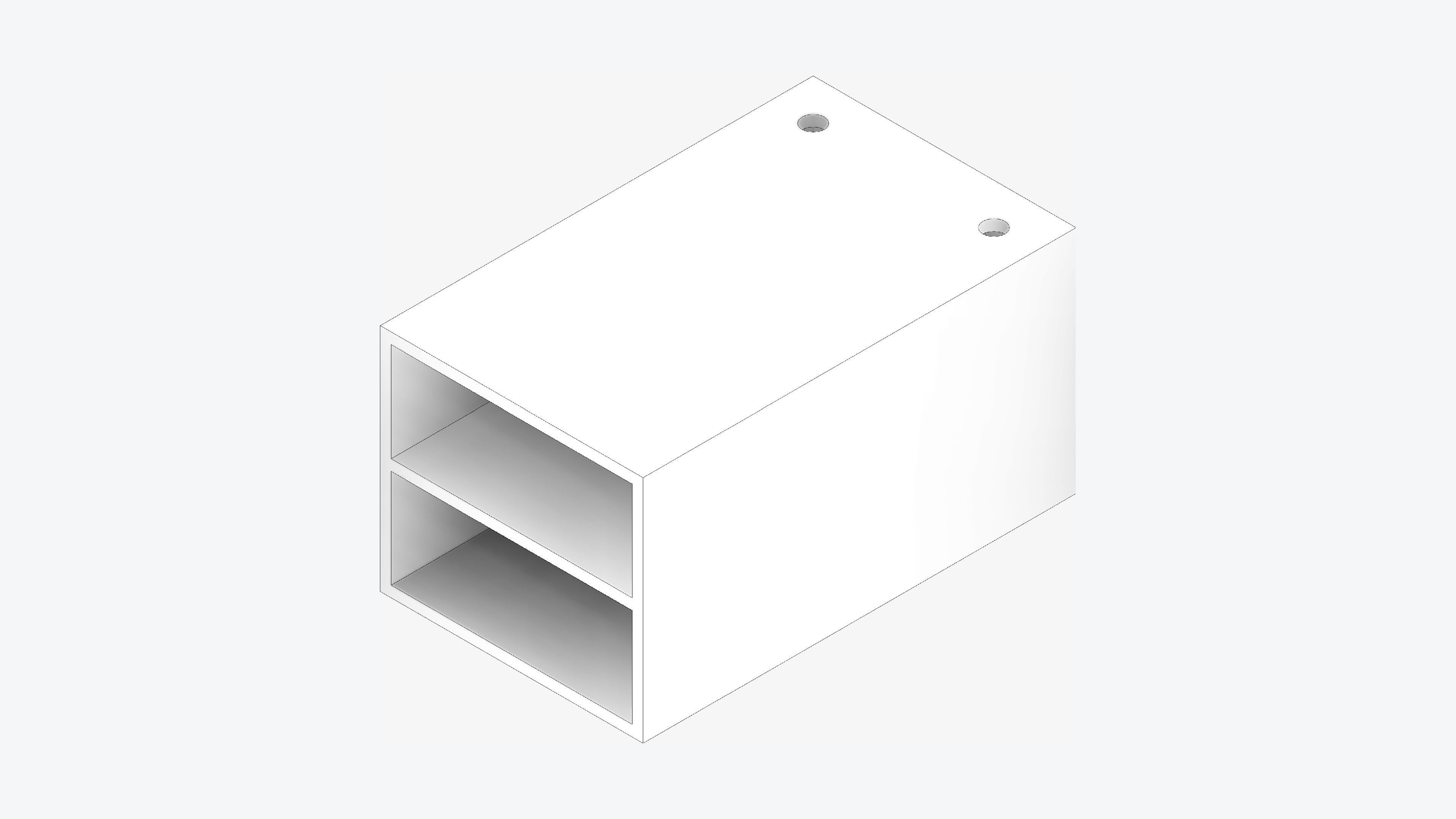 Furniture - Sofa - Contemporary - Flame - Central - Shelf Low-poly 3D model_2