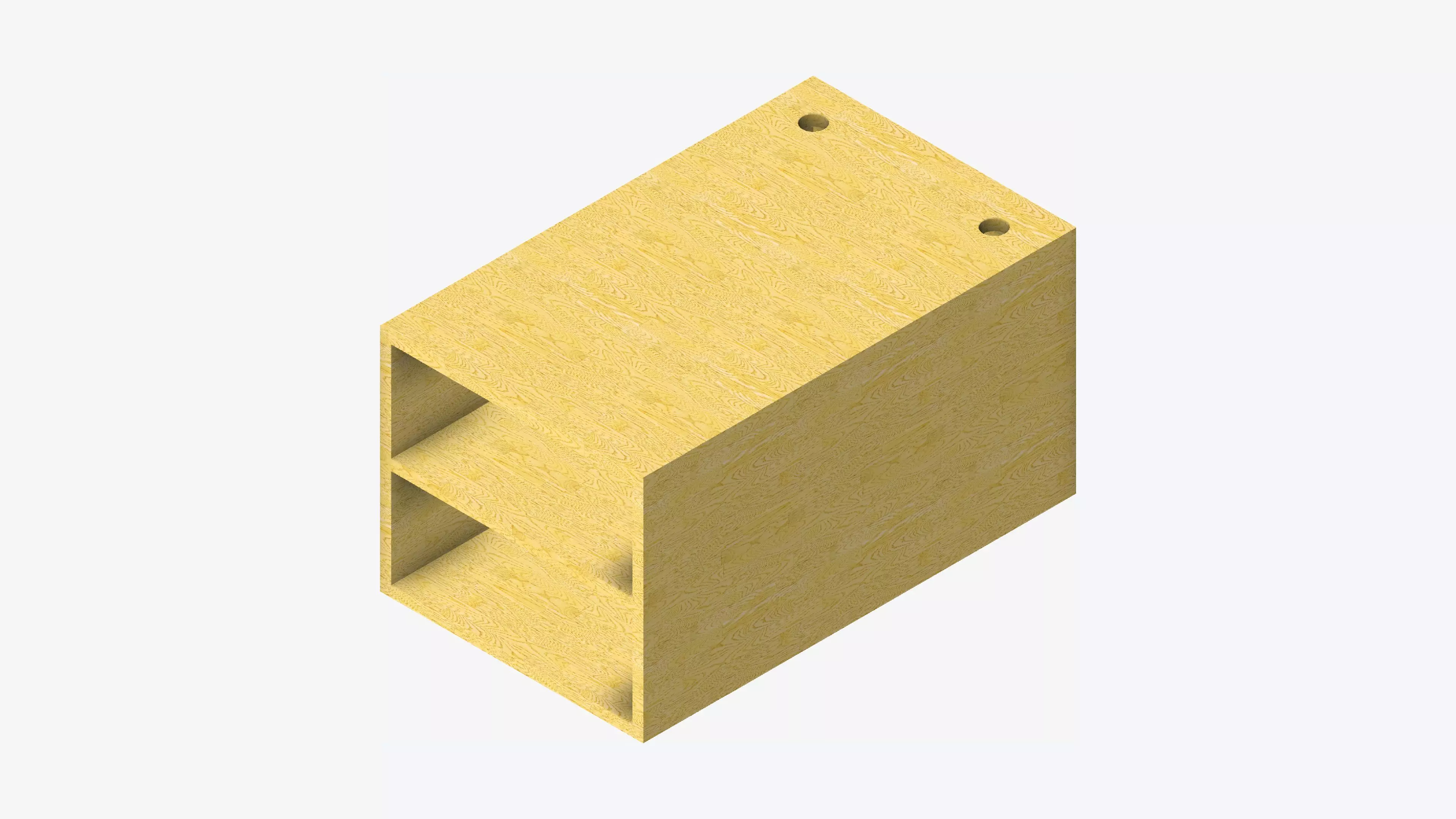 Furniture - Sofa - Contemporary - Flame - Central - Shelf Low-poly 3D model_0