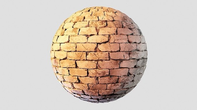 Old damaged raw cinder block brick texture da1 Texture