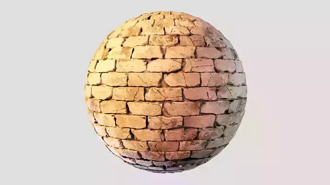 Old damaged raw cinder block brick texture da1 Texture