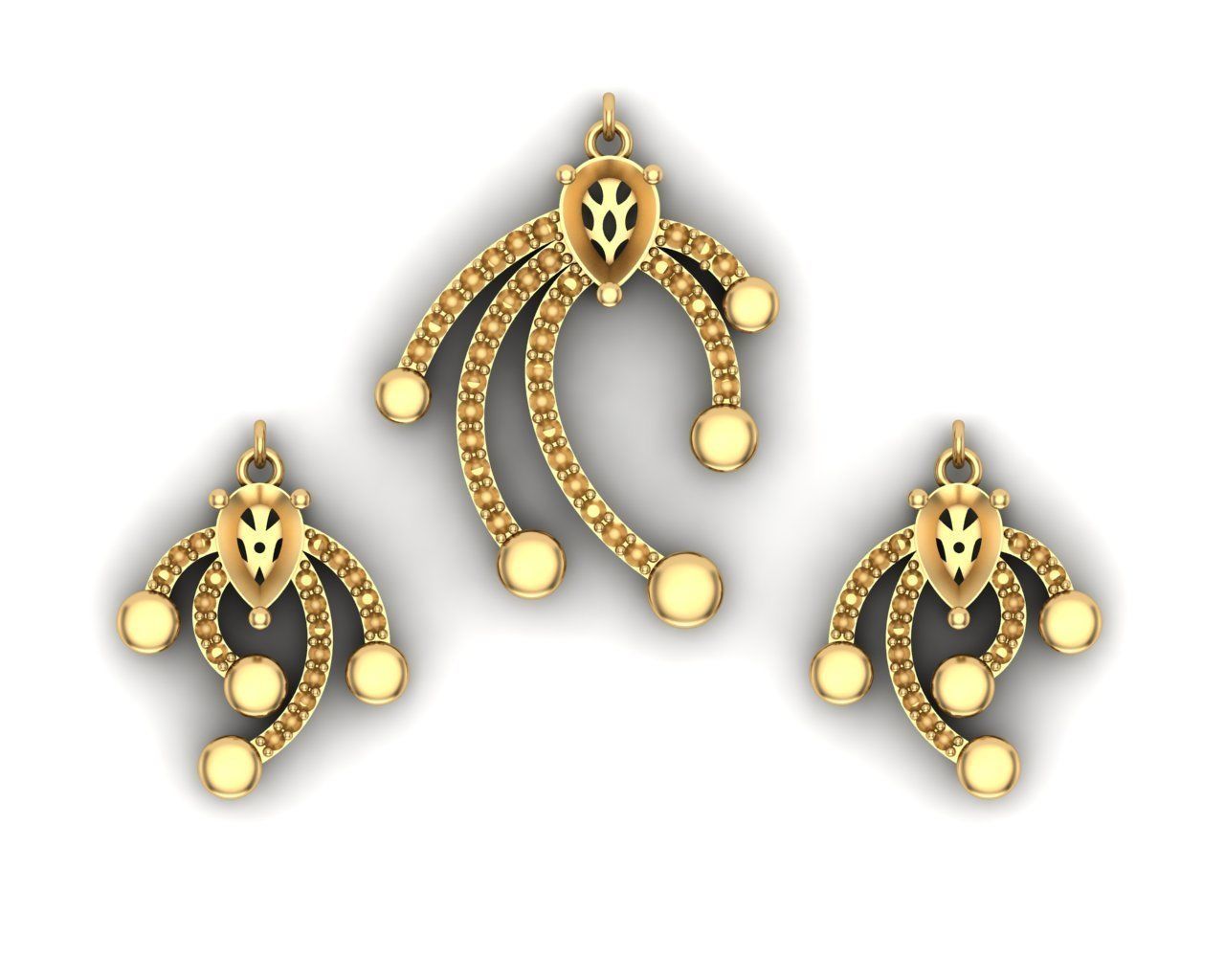 Half set 003 3D print model_2