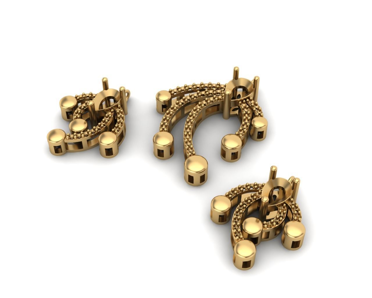 Half set 003 3D print model_9