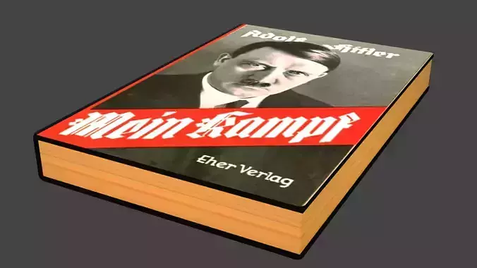 Mein Kampf Low-poly 3D model