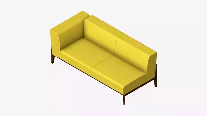Furniture - Sofa - Contemporary - Oak -  - Sofa - Right