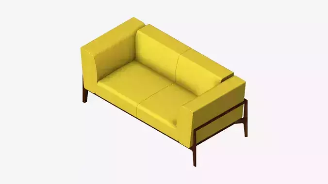 Furniture - Sofa - Contemporary - Oak - Sofa - Type 2