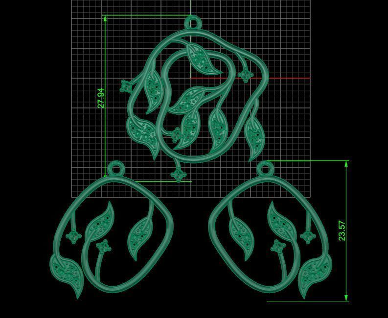 Half set 005 3D print model_3