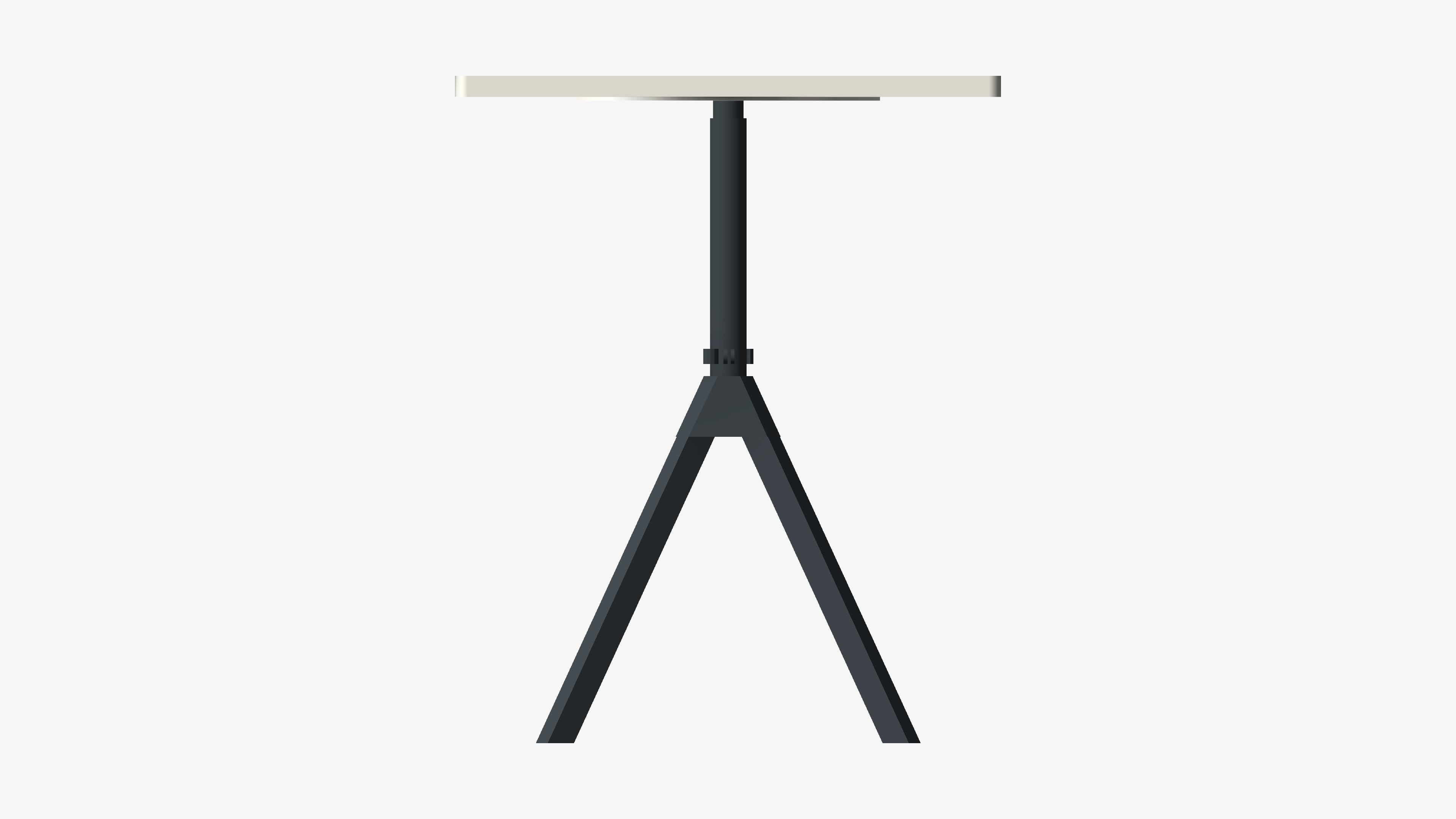 Furniture - Table - Contemporary - Buzz - MDF - Type 2 Low-poly 3D model_5