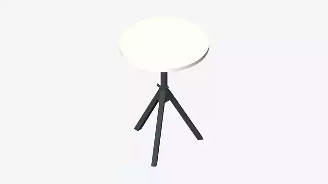 Furniture - Table - Contemporary - Buzz - Tri Leg - Round