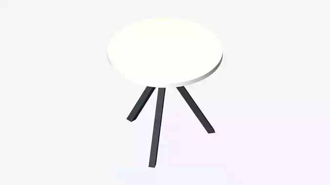 Furniture - Table - Contemporary - Buzz - Tri Leg - Round 2