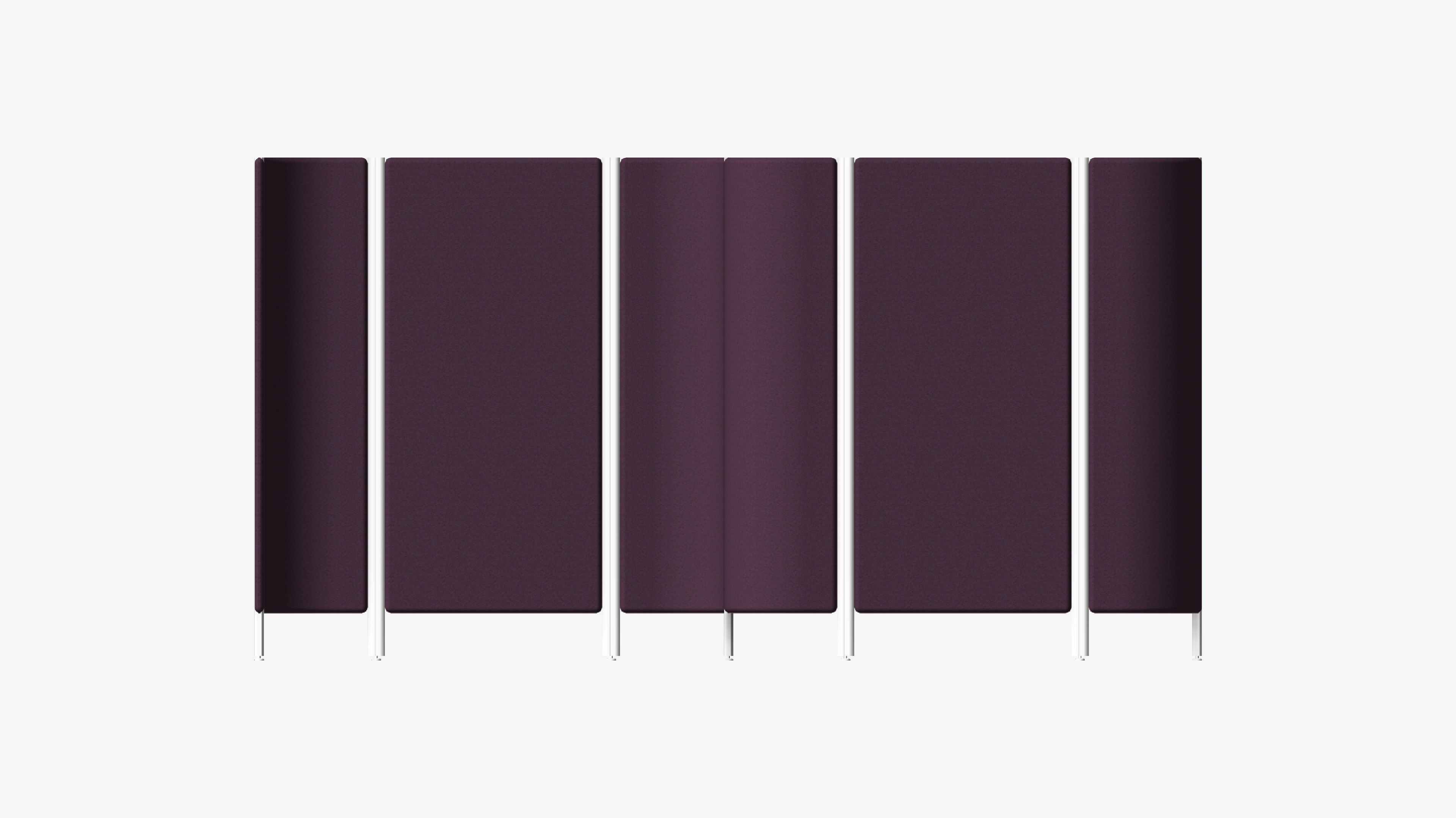 Office Pod - Workspace - Officetec - Open - Side To Side - Seat Low-poly 3D model_4