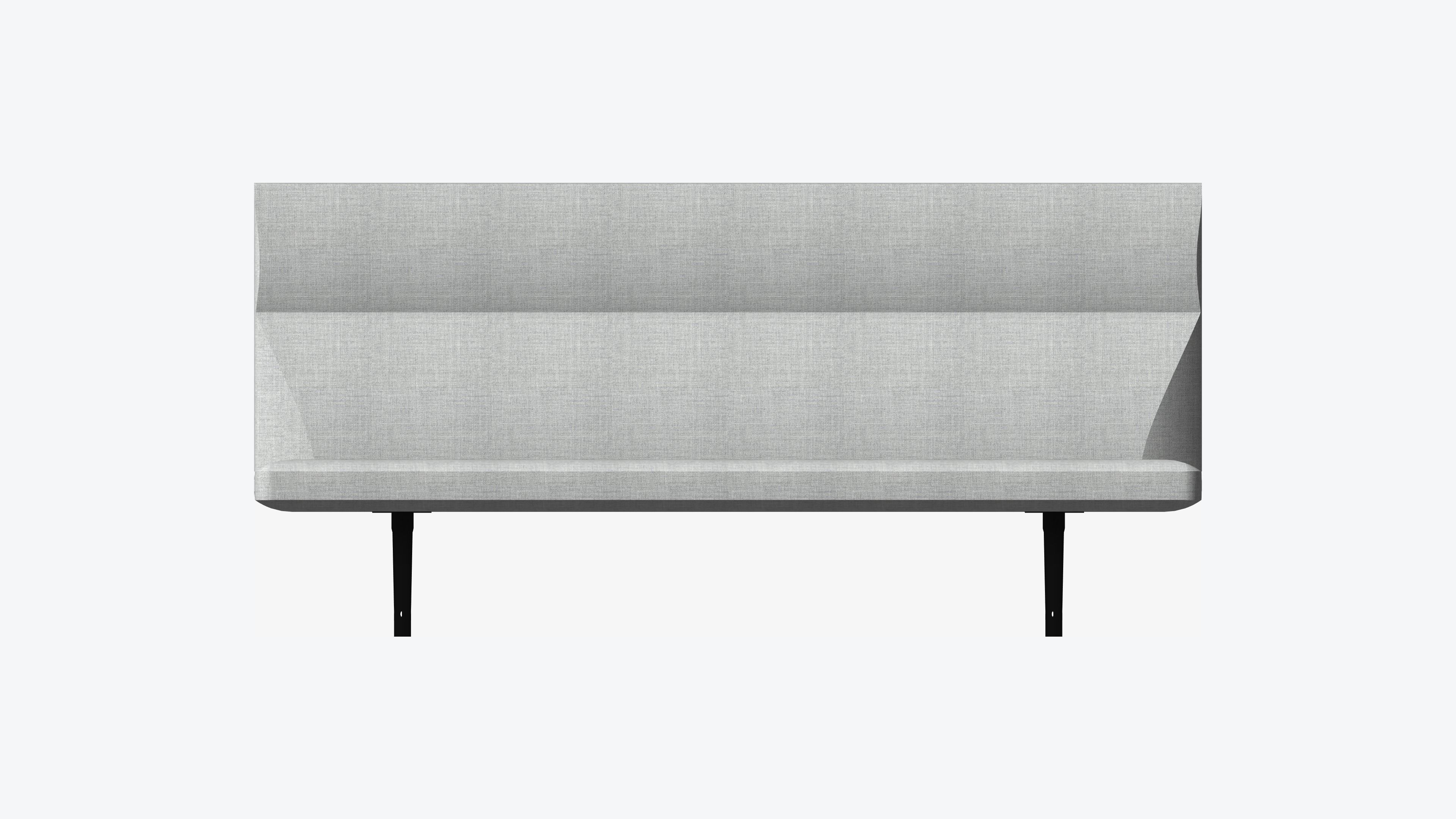 Seat - Bench - Worksmart - Backrest High Low-poly 3D model_4