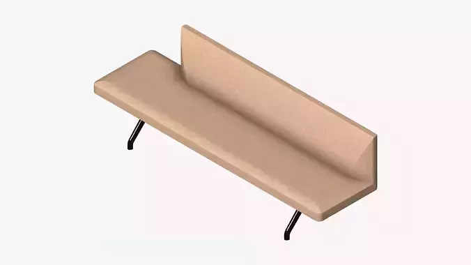 Seat - Bench - Worksmart - Backrest Low Open End