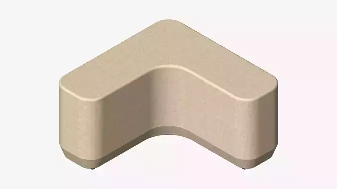 Seat - Ottoman - Simplicity - L Shape