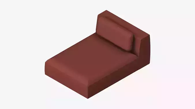 Seat - Sofa - Simplicity - Chaise - No Arm