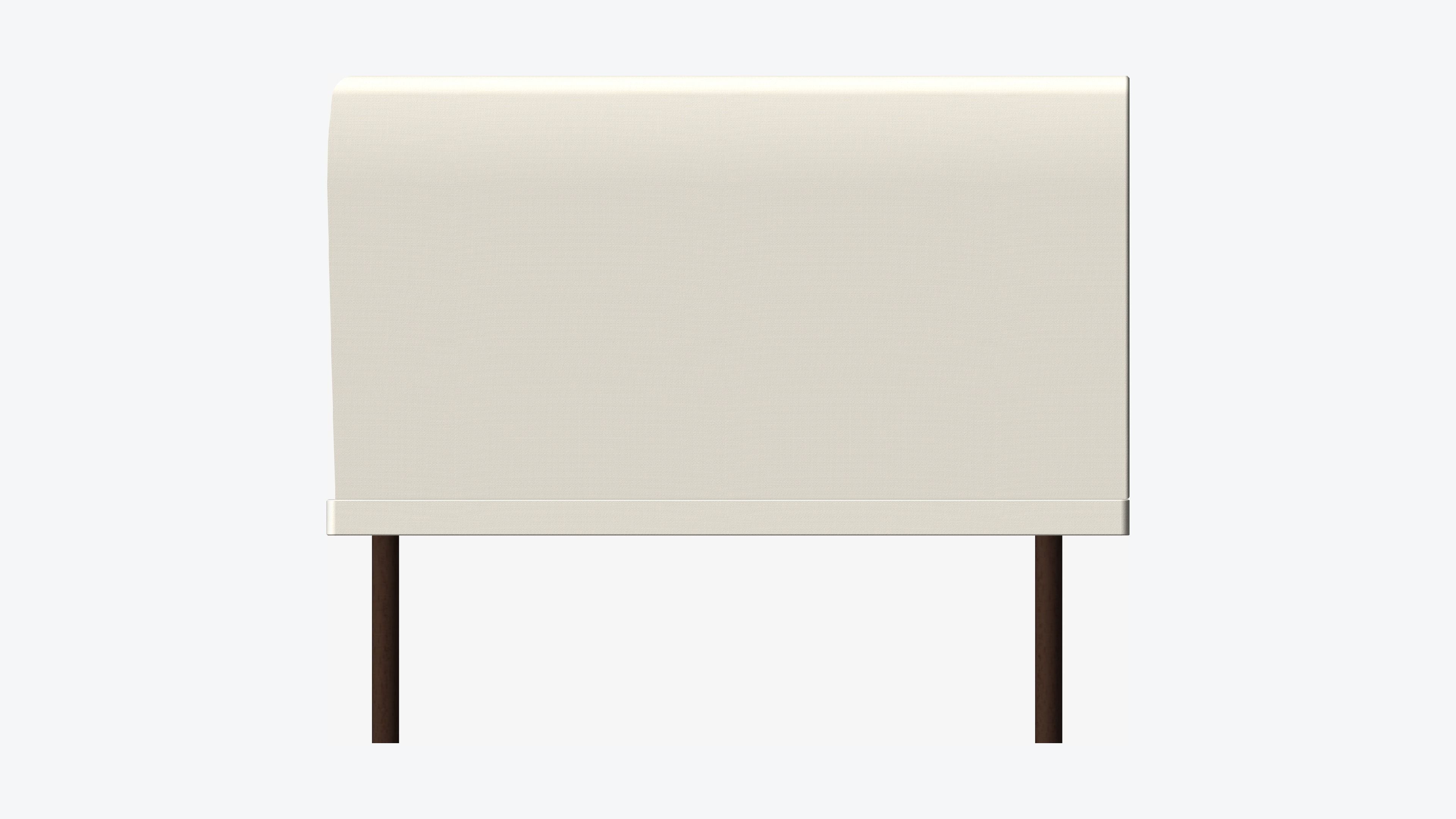 Seat - Sofa - Simplicity - Corner Low-poly 3D model_5