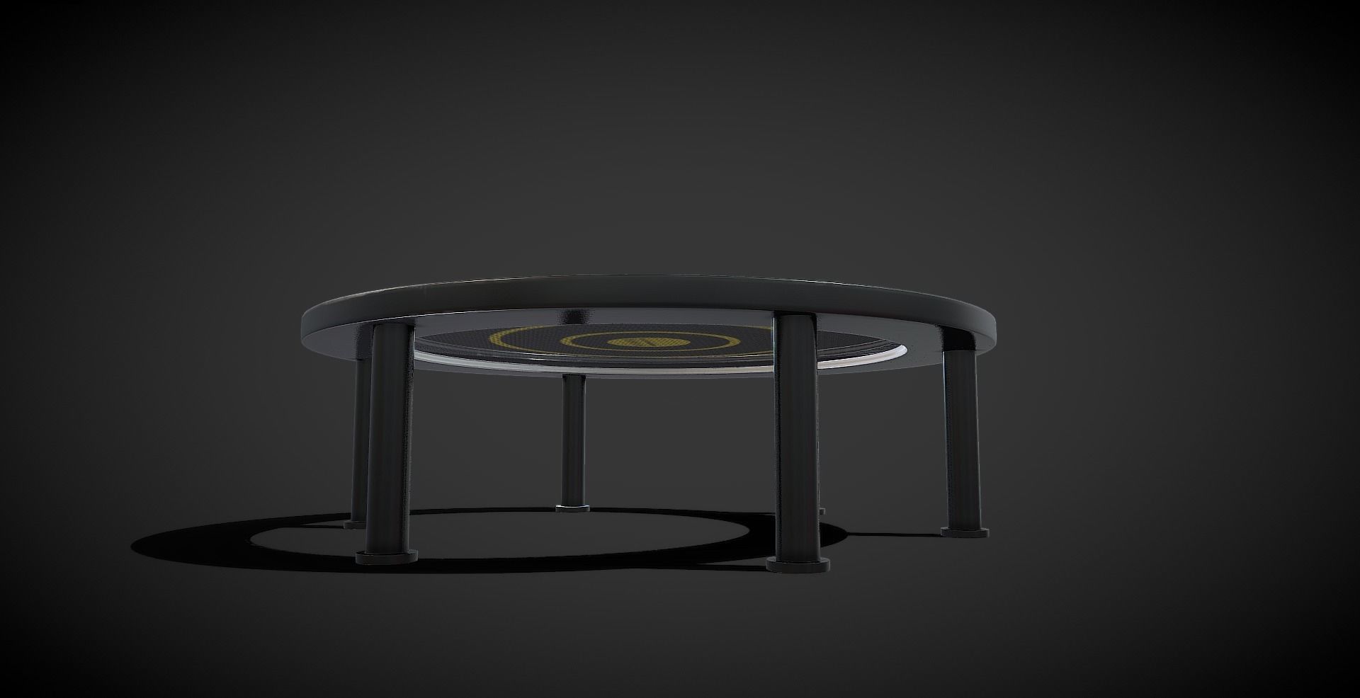Trampoline 3D model_1