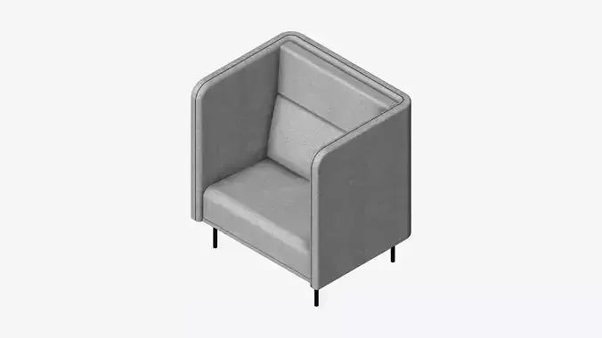 Seat - Sofa - Simplicity - Single - Type 1
