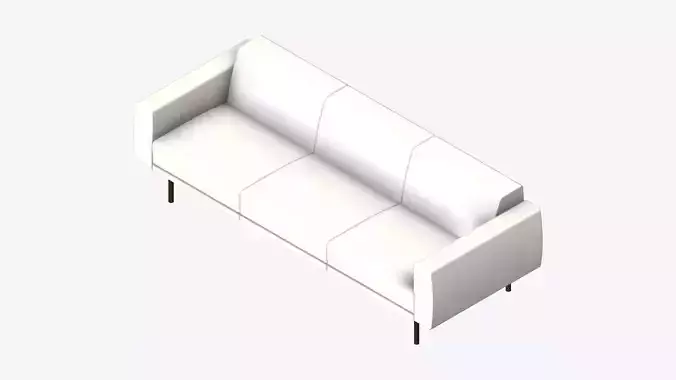 Seat - Sofa - Simplicity - Triple