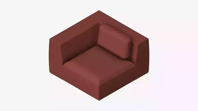 Seat - Sofa - Simplicity - Type 2 - Corner