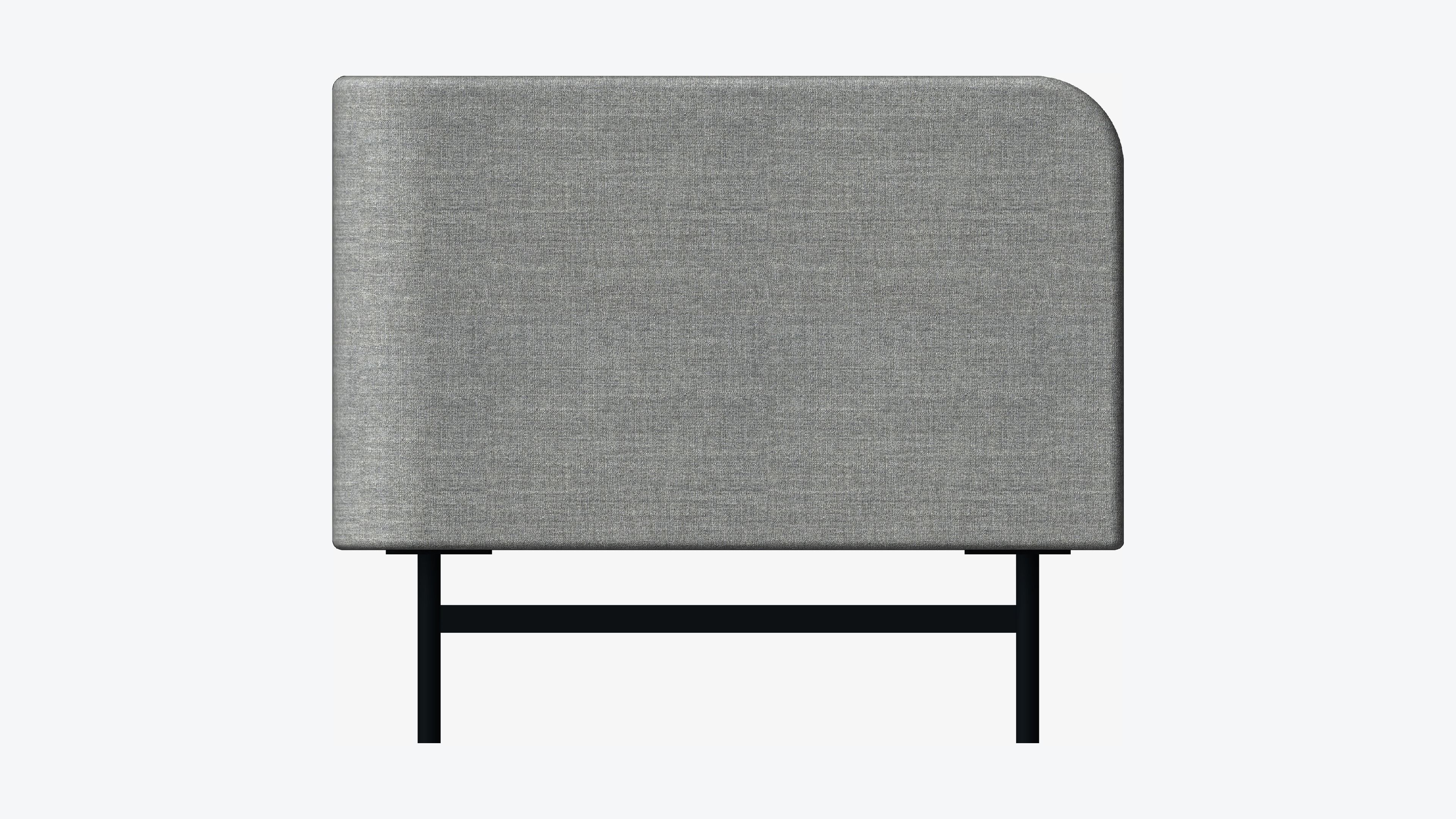 Seat - Sofa - Simplicity - Type 3 - Single Low-poly 3D model_5