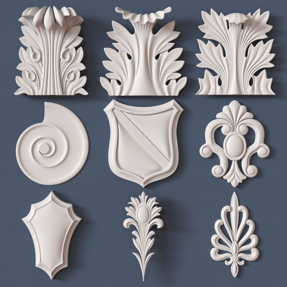 Architectural kit bash 3D model_20