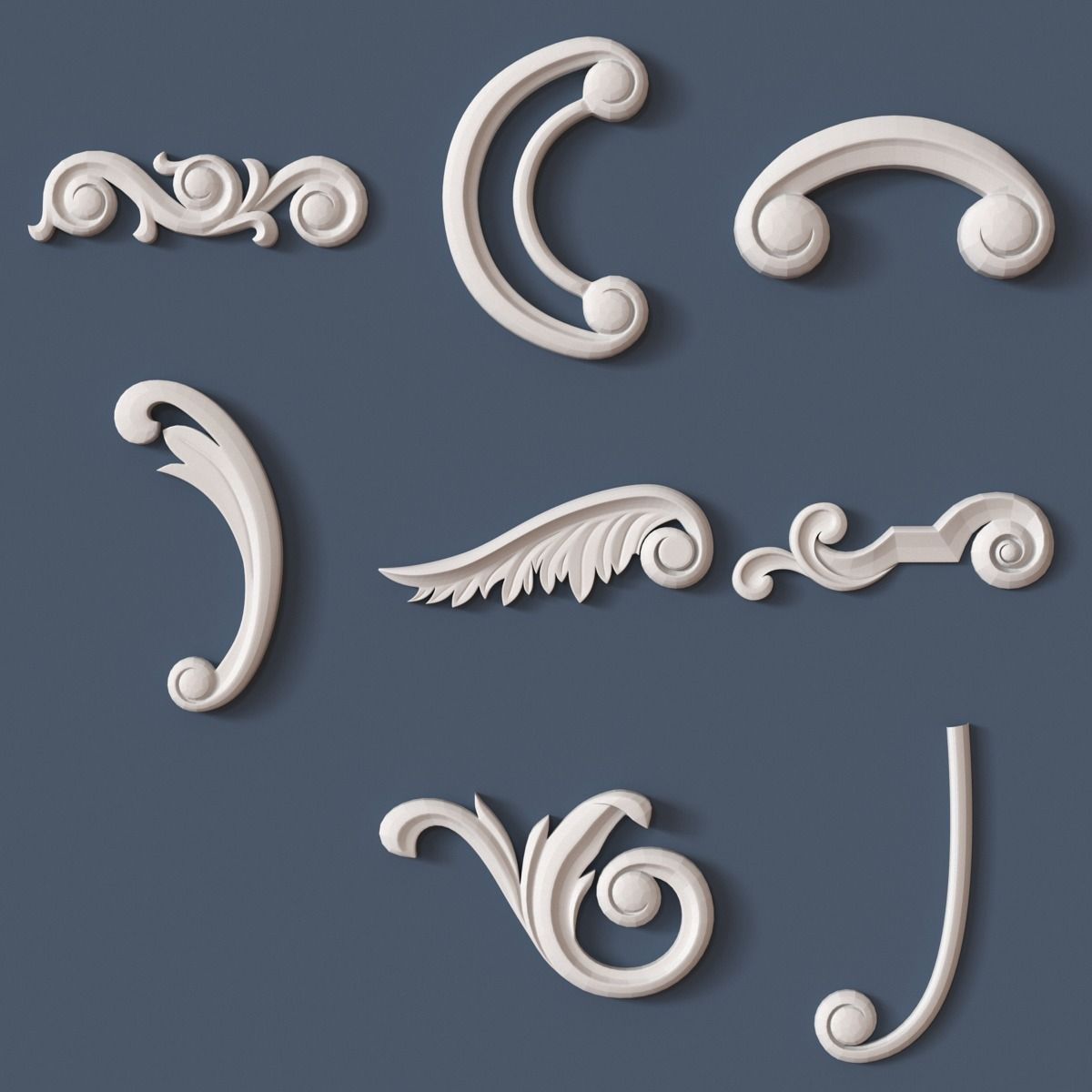 Architectural kit bash 3D model_12