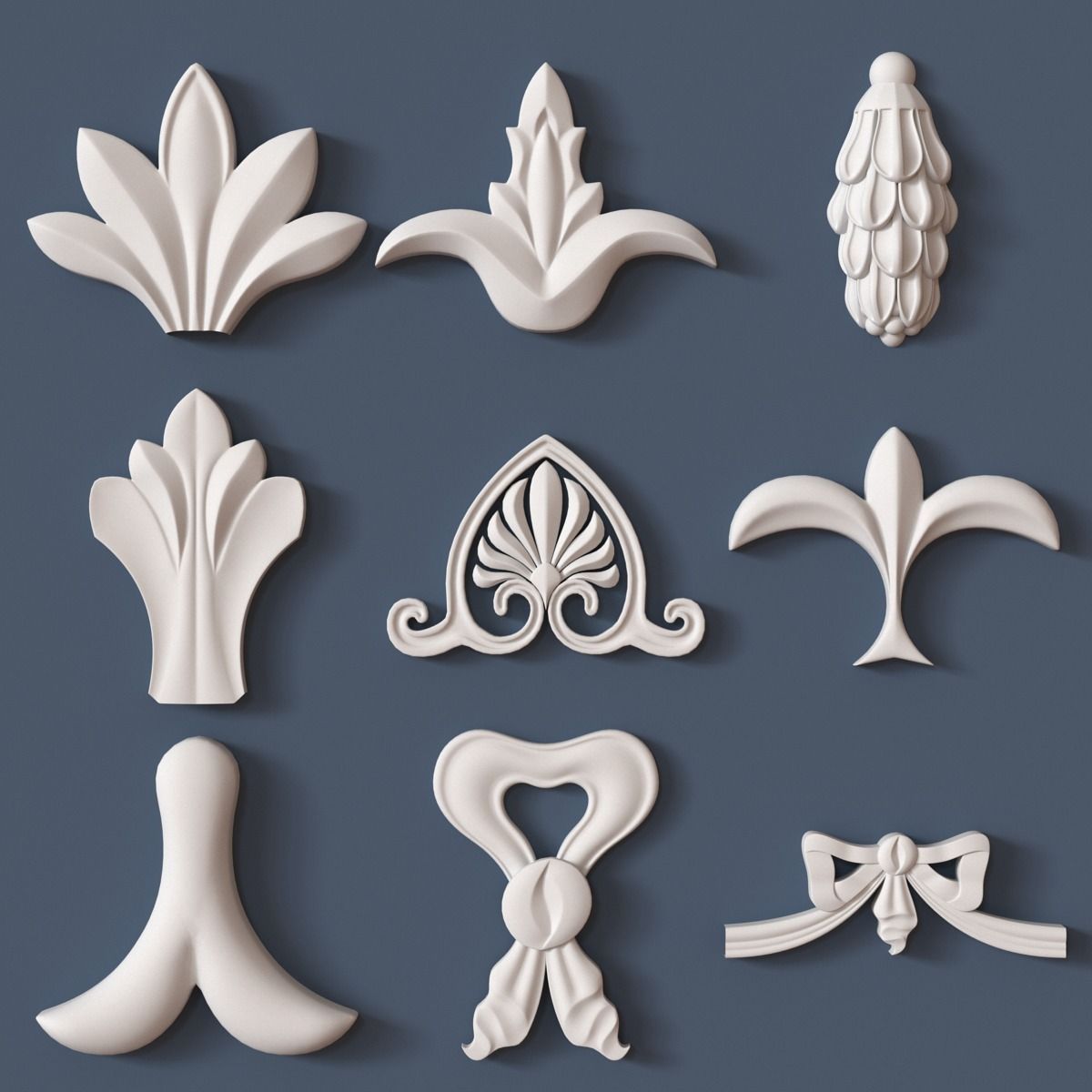 Architectural kit bash 3D model_7