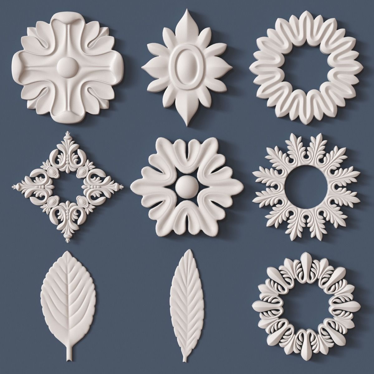 Architectural kit bash 3D model_22