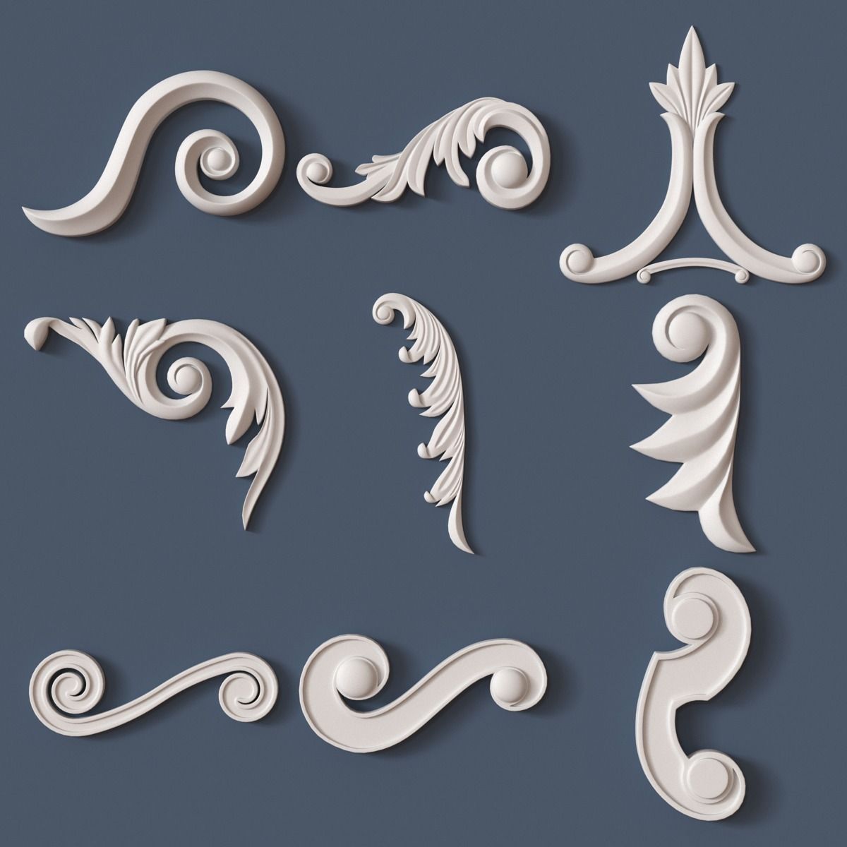 Architectural kit bash 3D model_13