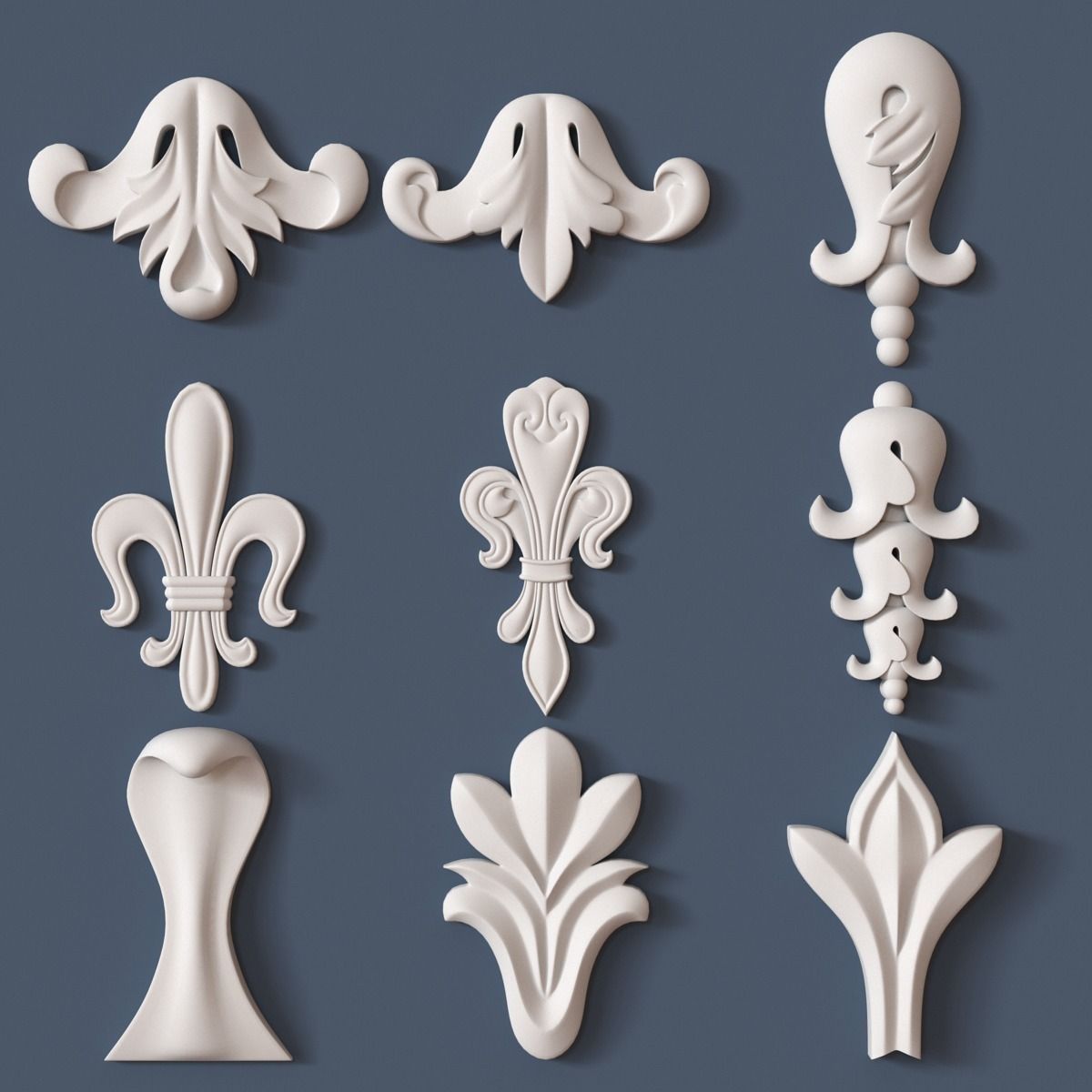 Architectural kit bash 3D model_9