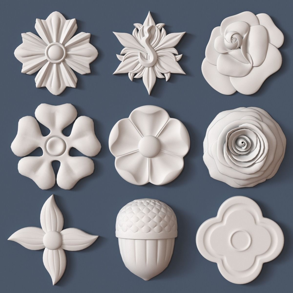 Architectural kit bash 3D model_19