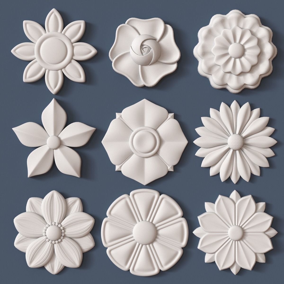 Architectural kit bash 3D model_14