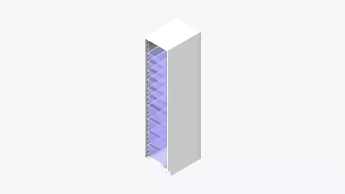 Storage Unit - Tower - Integral - Type 3