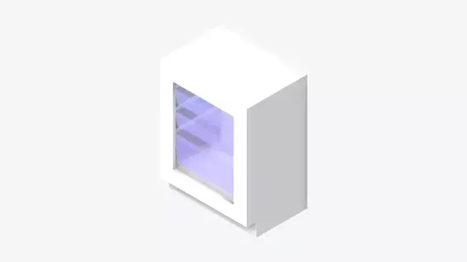 Storage Unit - Under Bench - Integral - Type 1