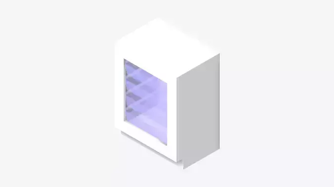 Storage Unit - Under Bench - Integral - Type 6