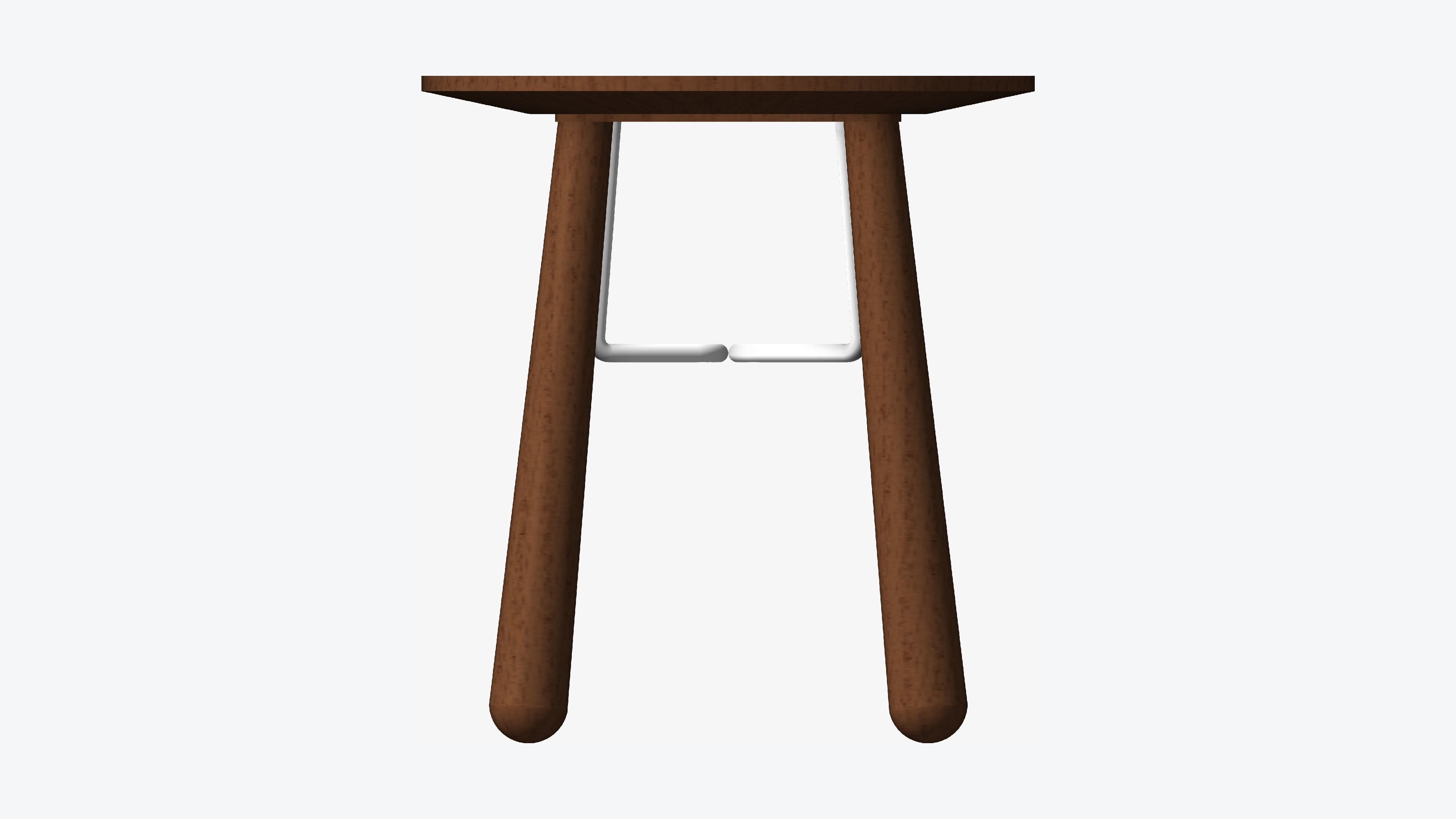 Table - Coffee - Simplicity - Capsule - Low Low-poly 3D model_5