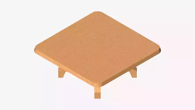 Table - Coffee - Simplicity - Square