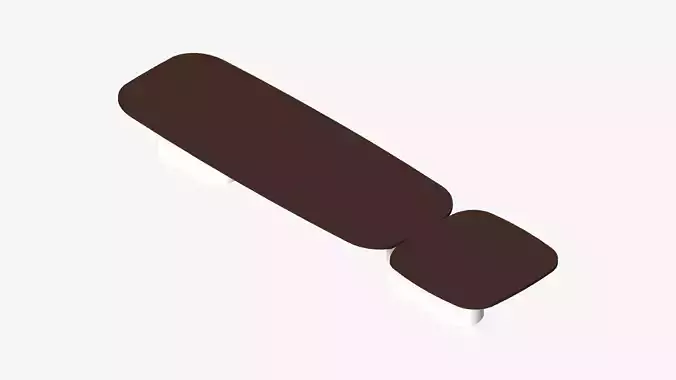 Table - Meeting - Office - Adjustable Height - Dual - Large