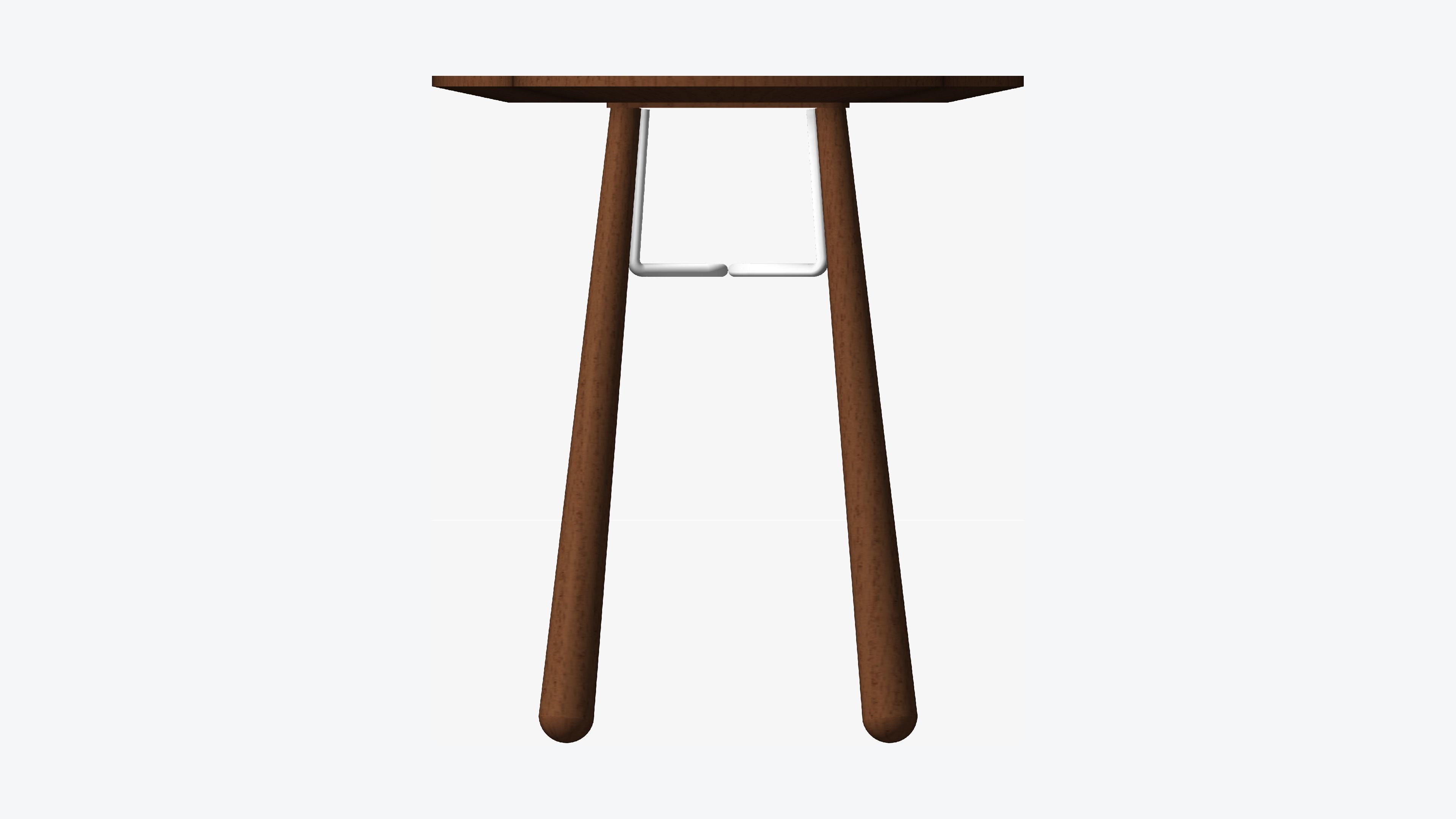 Table - Occasional - Simplicity Low-poly 3D model_5