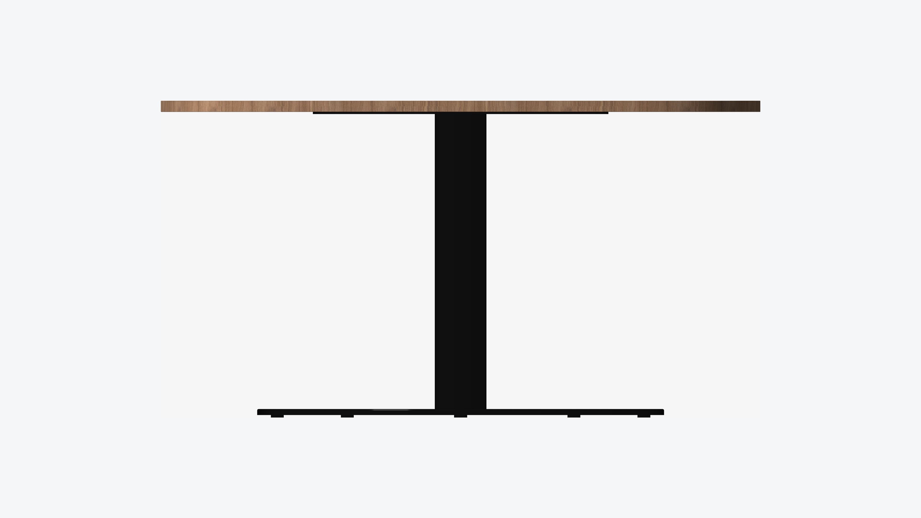 Table - Square - Worksmart - Large Low-poly 3D model_5