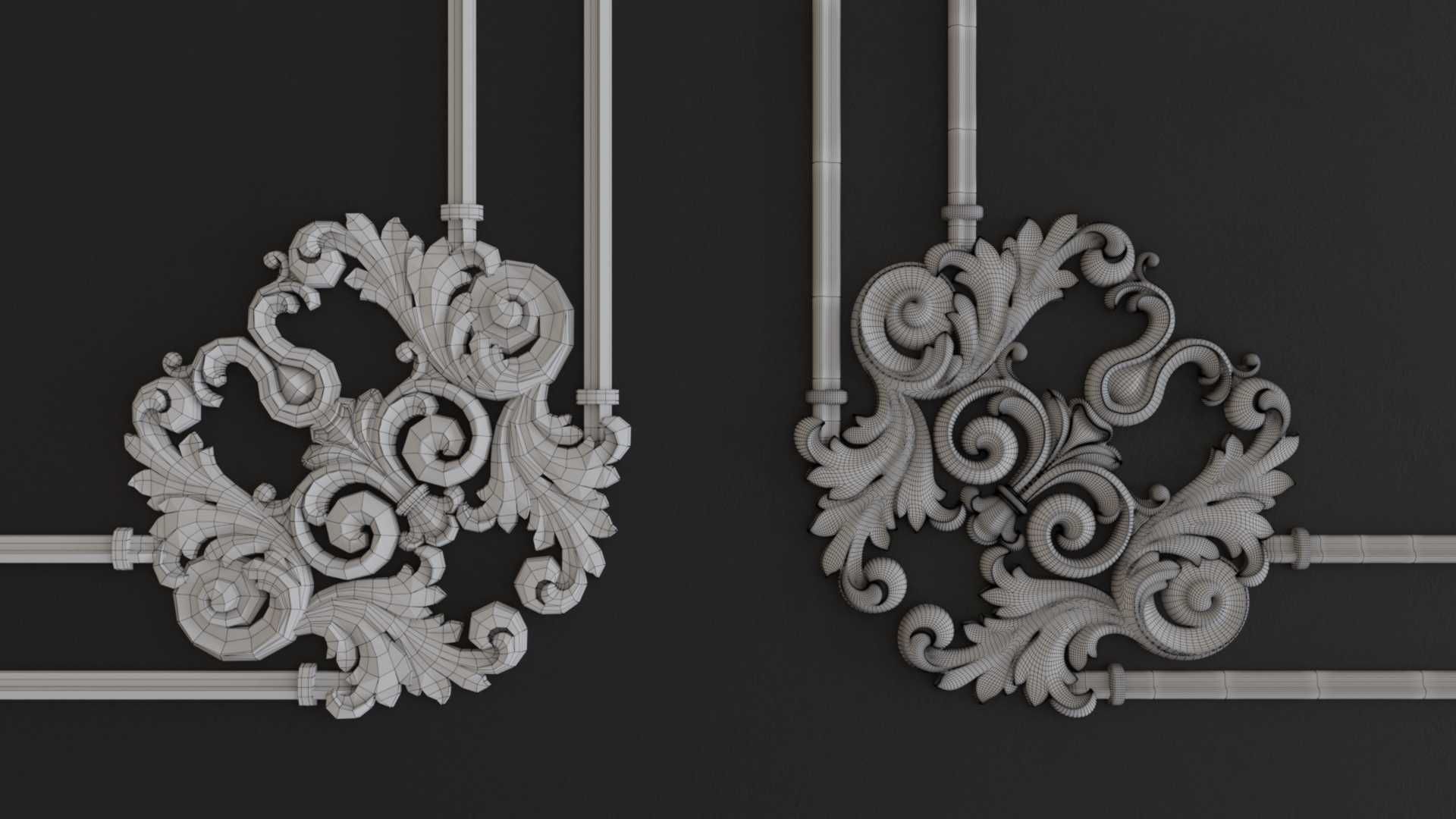 3decor hotel pattern  3D print model_2