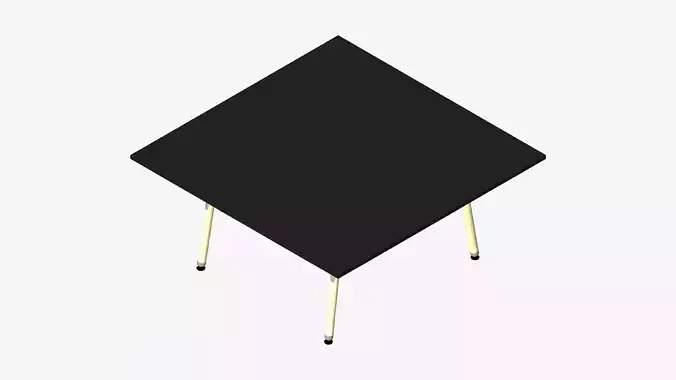 Table - Timberline - Multi - Leg - Large - Square - Low