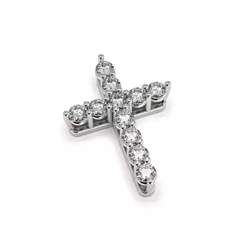 G0506 stainless steel cross pendant