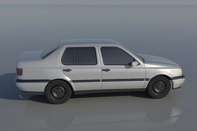 Volkswagen Vento 1993 3D print model 5