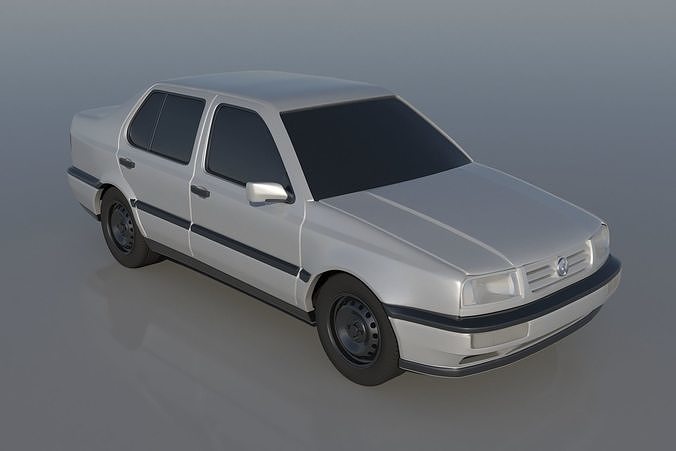 Volkswagen Vento 1993 3D print model 6