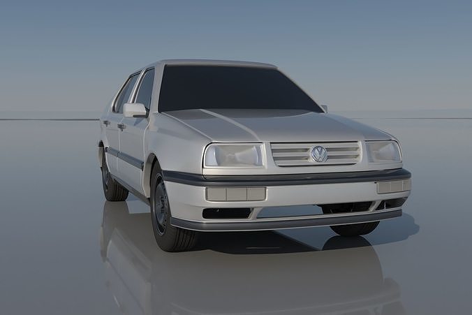 Volkswagen Vento 1993 3D print model 7
