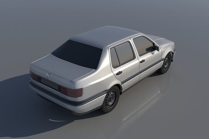 Volkswagen Vento 1993 3D print model 4