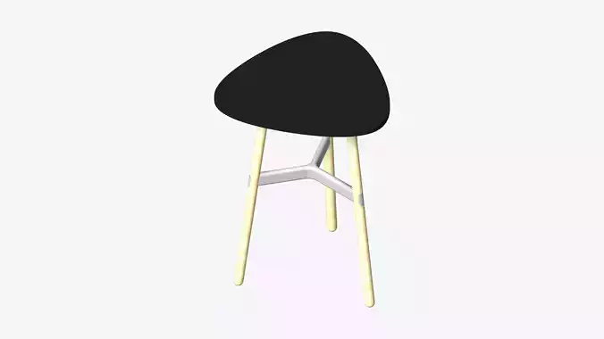 Table - Timberline - Standing - Rounded - Triangle - Small